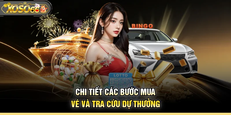 Chi tiết các bước mua vé và tra cứu dự thưởng