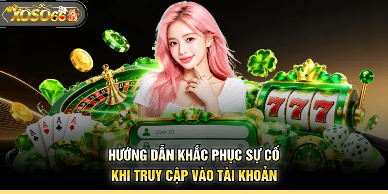Hướng dẫn khắc phục sự cố khi truy cập vào tài khoản